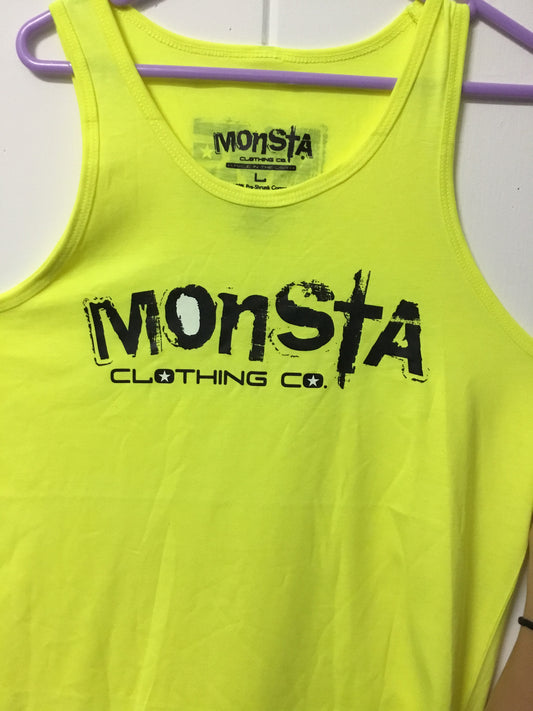 Tank: Fluro Monsta - Monsta Clothing Australia