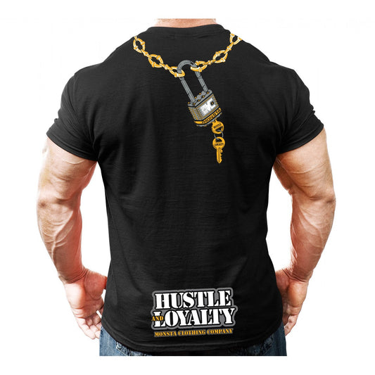 TEE: HUSTLE AND LOYALTY - Monsta Clothing Australia