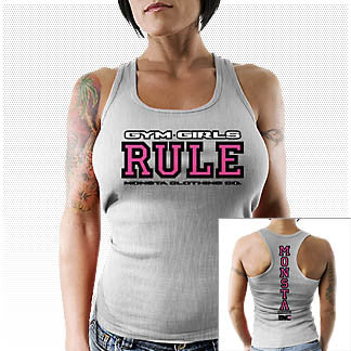 Tank: Gym Girls Rule - Monsta Clothing Australia