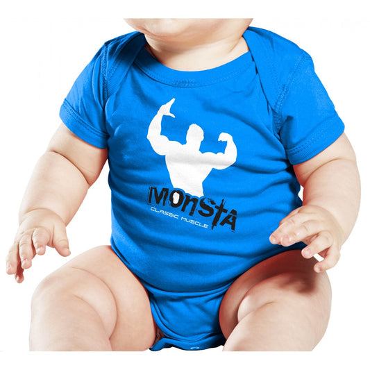 Baby: Monsta-Classicmuscle Onesie - Monsta Clothing Australia