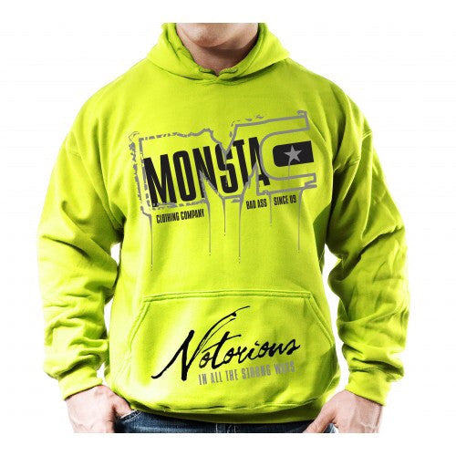 HOODIE: NOTORIOUS IN ALL THE STRONG WAYS-200 - Monsta Clothing Australia