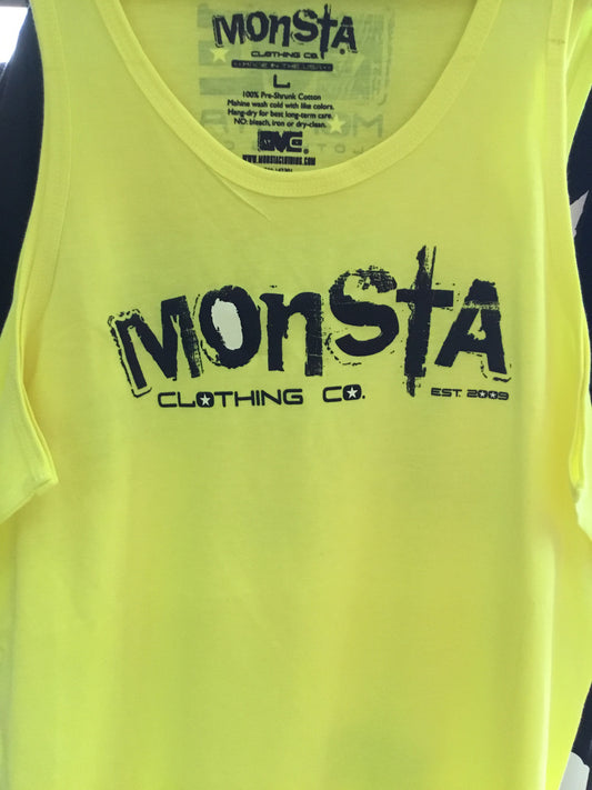 Tank: Children Wear Monsta Genetics Fluro - Monsta Clothing Australia